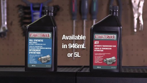 MotoMaster Multi-Vehicle Automatic Transmission Fluid - image 7 from the video