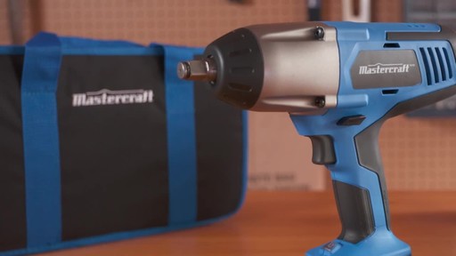 Mastercraft 20V Max High Torque Impact Wrench - image 9 from the video