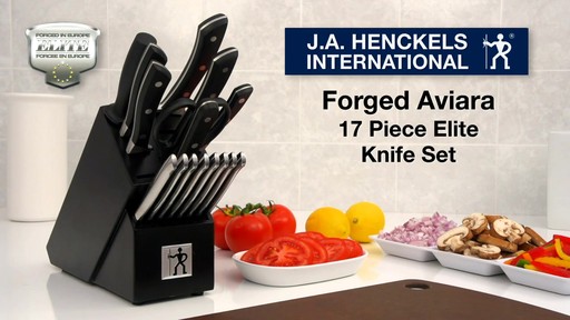 Henckels Forged Aviara Knife Set, 17-pc - image 10 from the video