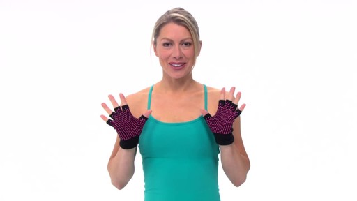 Gaiam Super Grippy Yoga Gloves     - image 1 from the video