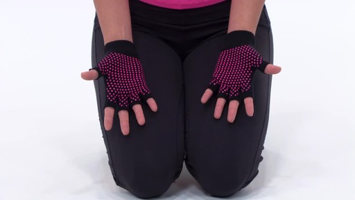 Gaiam Super Grippy Yoga Gloves     - image 3 from the video