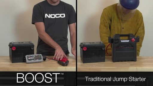 Boost Vs. Traditional Jump Starter: NOCO Genius GB30 Boost, Lithium Ion Jump Starter - image 1 from the video