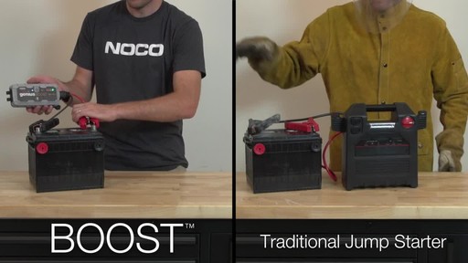 Boost Vs. Traditional Jump Starter: NOCO Genius GB30 Boost, Lithium Ion Jump Starter - image 4 from the video