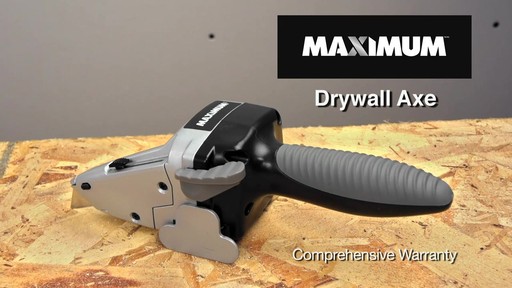 MAXIMUM Drywall Axe - image 10 from the video