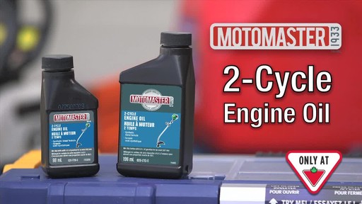 MotoMaster 2-Cycle Oil - image 10 from the video