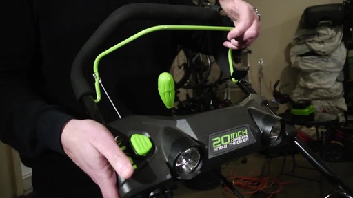 Greenworks 80V Brushless Snowthrower - Tony's Testimonial - image 2 from the video