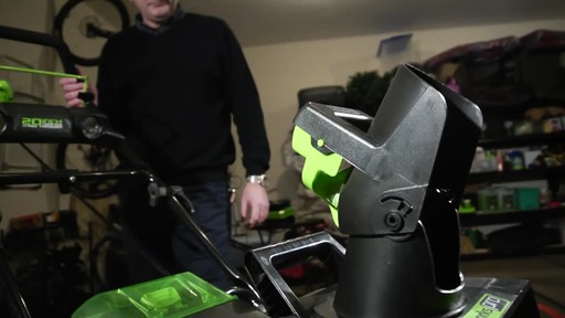 Greenworks 80V Brushless Snowthrower - Tony's Testimonial - image 6 from the video