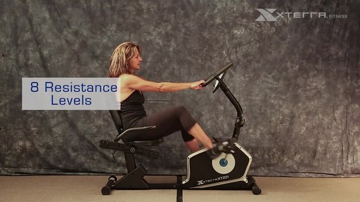 Xterra XT201R Recumbent bike - image 4 from the video
