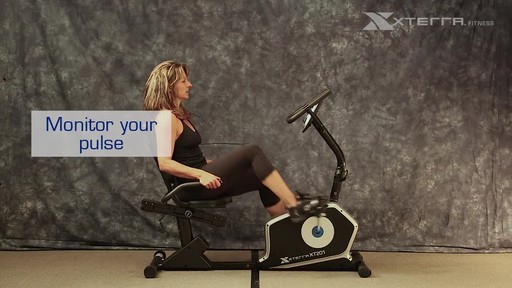 Xterra XT201R Recumbent bike - image 8 from the video