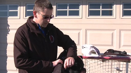 Vaughn Street Hockey Goalie Pads, Senior - Jeremy's Testimonial - image 5 from the video