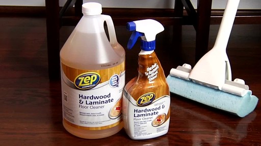 ZEP Commercial Hardwood and Laminate Floor Cleaner - image 9 from the video