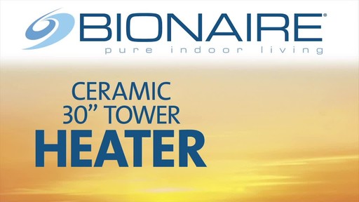 Bionaire Ceramic Heater Tower, 30-in - image 1 from the video