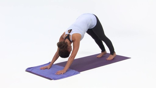 Gaiam Yoga Hand Towel - image 4 from the video