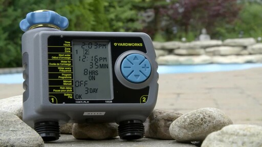 Yardworks 2 Zone Water Timer - image 2 from the video