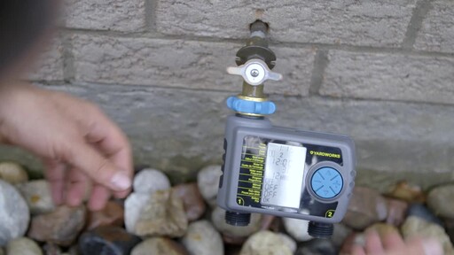 Yardworks 2 Zone Water Timer - image 7 from the video