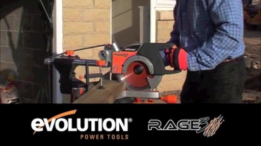 Evolution Multi-Purpose Sliding Mitre Saw, 10-in - image 1 from the video