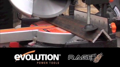 Evolution Multi-Purpose Sliding Mitre Saw, 10-in - image 10 from the video
