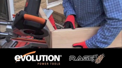 Evolution Multi-Purpose Sliding Mitre Saw, 10-in - image 4 from the video