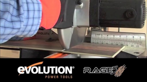 Evolution Multi-Purpose Sliding Mitre Saw, 10-in - image 5 from the video