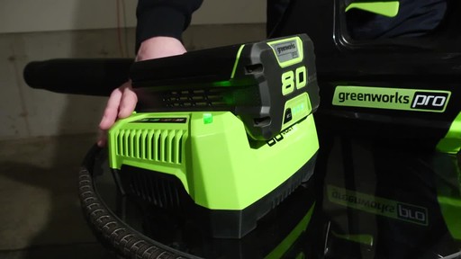 Greenworks 80V Leaf Blower - Tony's Testimonial - image 8 from the video