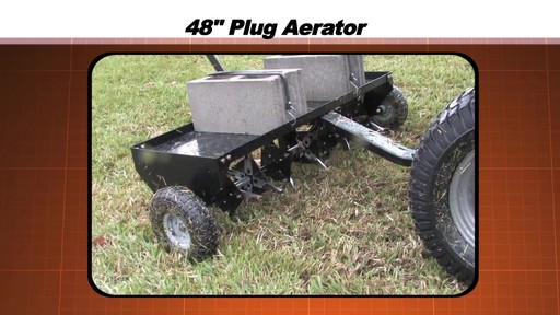 Agri Fab 48-in Plug Two Aerator - image 6 from the video