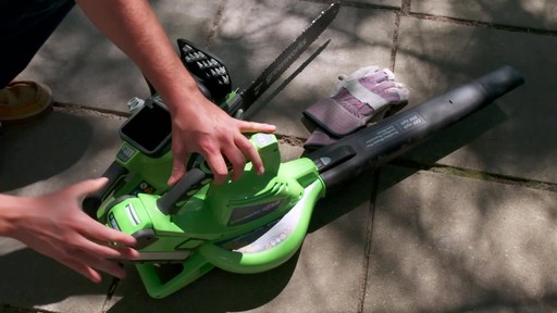 Greenworks 40V Cordless Chainsaw - Testimonial - image 5 from the video