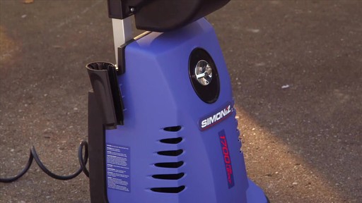 Simoniz 1700 PSI Electric Pressure Washer - image 5 from the video