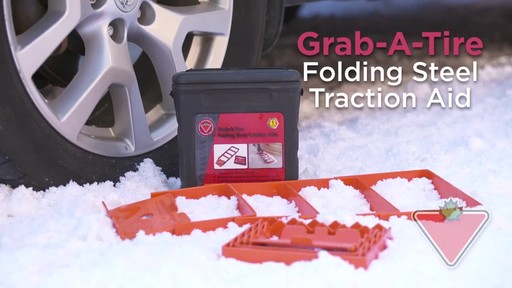 Folding Steel Traction Aid - image 1 from the video