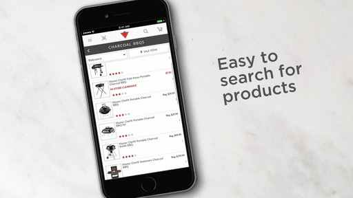 Canadian Tire App - image 1 from the video