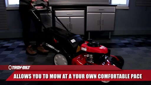 Troy-Bilt 160cc Smart Speed Lawn Mower - image 2 from the video