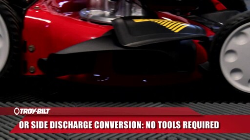Troy-Bilt 160cc Smart Speed Lawn Mower - image 7 from the video