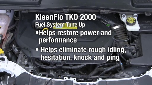 Kleen-Flo TKO 2000 Fuel System - image 7 from the video