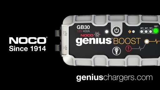 Powerful: NOCO Genius Boost, Lithium Ion Jump Starter - image 10 from the video