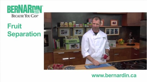 Fruit Seperation - Bernardin - image 1 from the video
