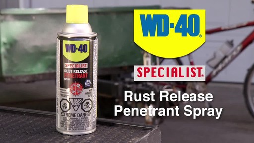 WD-40 Specialist Rust Release Penetrant Spray - image 2 from the video