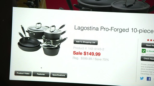 Canadian Tire iPad app: Sales Alert Feature - image 3 from the video