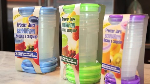 Bernardin Plastic Freezer Jars - image 4 from the video