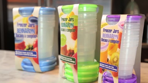 Bernardin Plastic Freezer Jars - image 5 from the video
