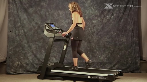 Xterra XT980T Pro Treadmill - image 4 from the video