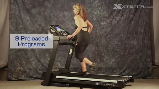 Xterra XT980T Pro Treadmill - image 6 from the video