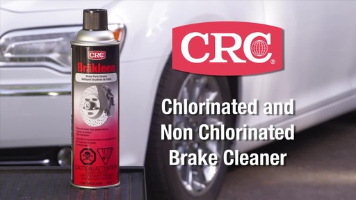 CRC Non-Chlorinated Brake Cleaner - image 1 from the video