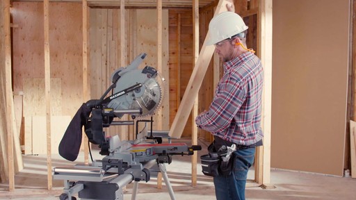 MAXIMUM Dual Bevel Sliding Mitre Saw, 12-in - image 1 from the video