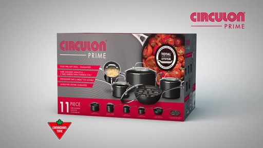 Circulon Hard Anodized Cookset, 11-pc - image 10 from the video