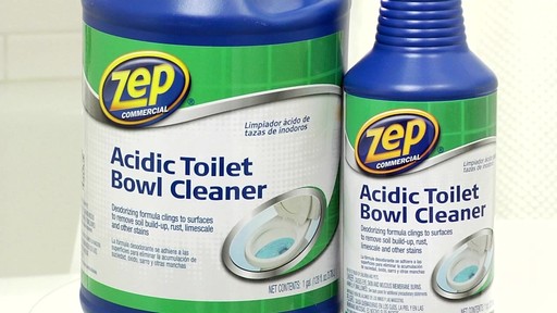ZEP Commercial Toilet Bowl Cleaner - image 10 from the video