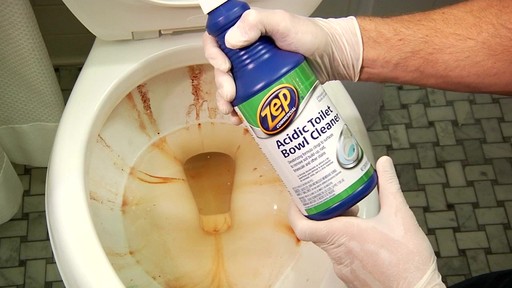 ZEP Commercial Toilet Bowl Cleaner - image 2 from the video
