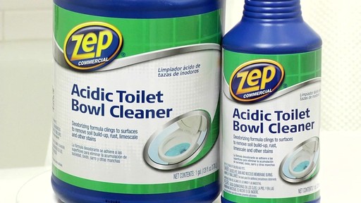 ZEP Commercial Toilet Bowl Cleaner - image 9 from the video