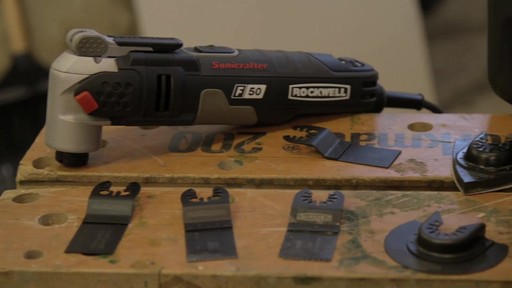 Rockwell Sonicrafter F50 4A Oscillating Mult-Tool- Frank's Testimonial - image 10 from the video