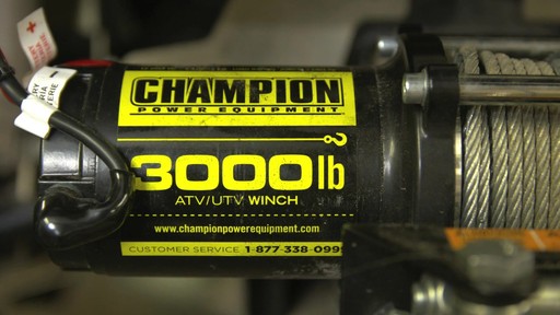 Champion Winch Kit, 3,000-lbs - Greg's Testimonial - image 10 from the video