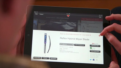 The Canadian Tire iPad app: Tips and Features - image 7 from the video