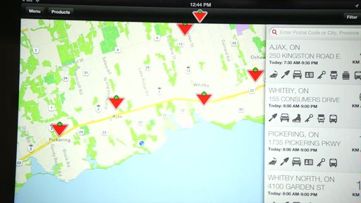The Canadian Tire iPad app: Tips and Features - image 9 from the video
